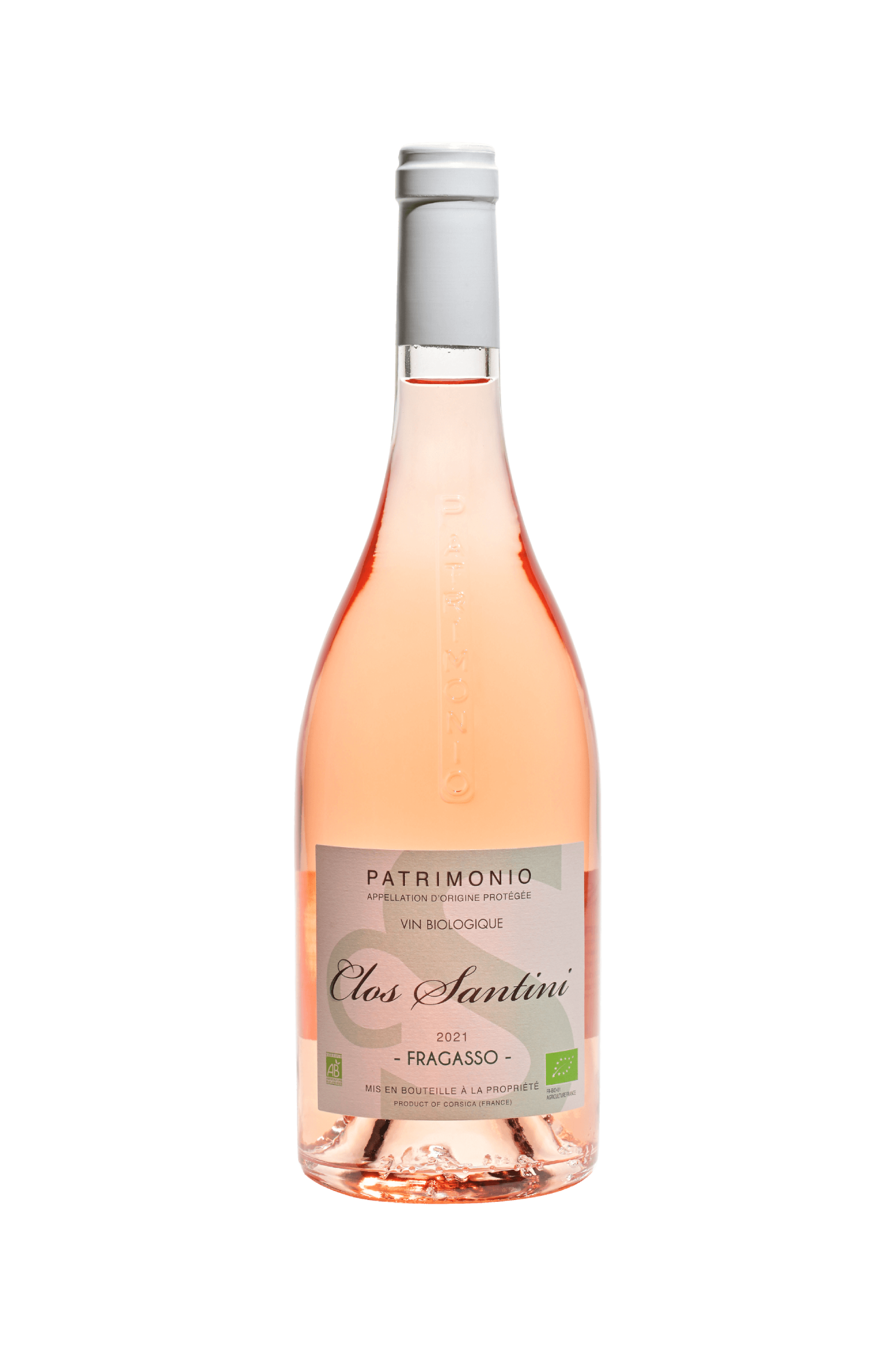 Vin rosé cuvée Fragasso | Clos Santini & Castellu Piattu