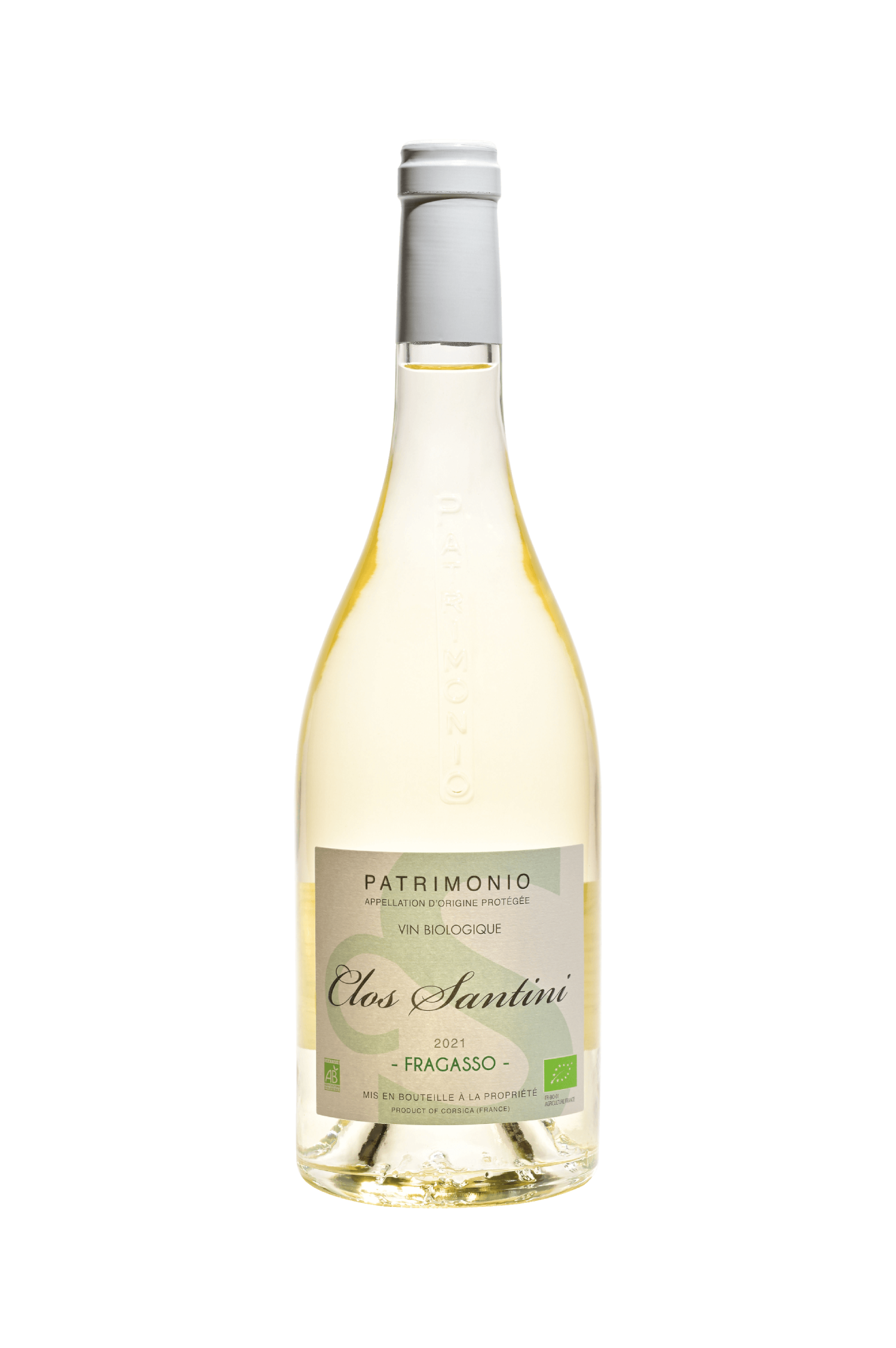 Vin blanc cuvée Fragasso | Clos Santini & Castellu Piattu